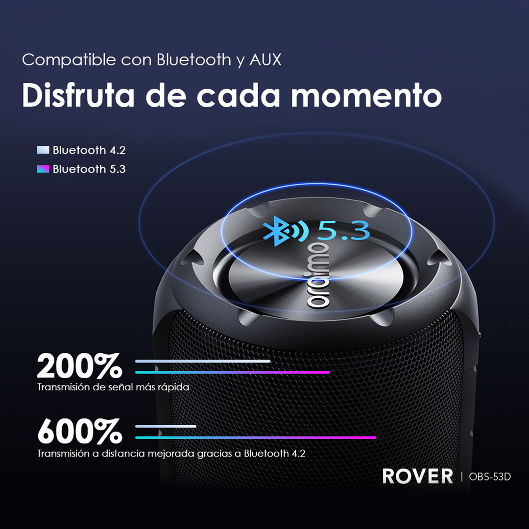 Parlante Rover OBS-53D Negro Oraimo