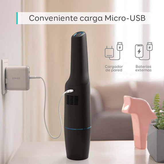 Aspiradora de mano Homevac H11 Negra