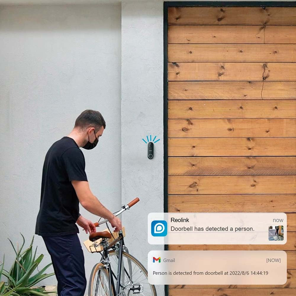 Timbre con Cámara Inteligente WiFi Reolink