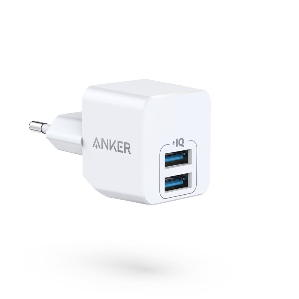 Cargador de pared PowerPort Mini 2 puertos
