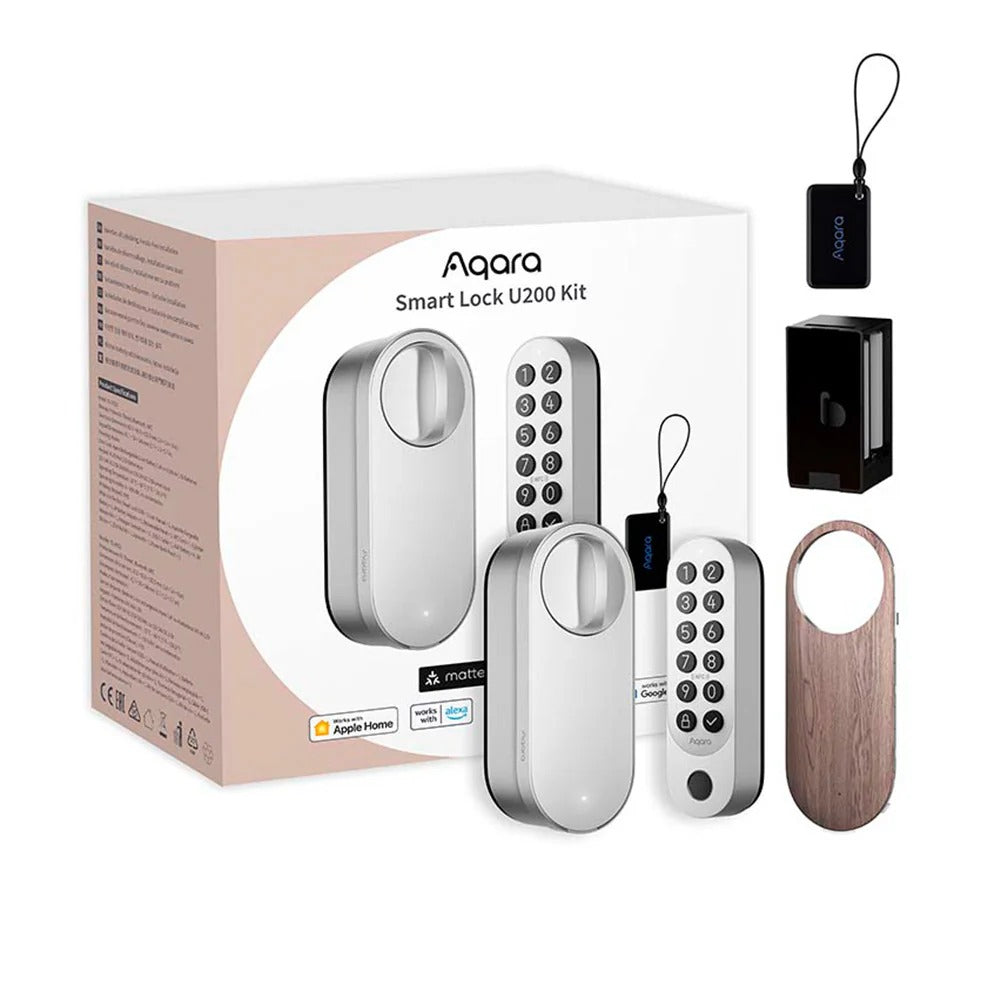 Cerradura Inteligente Kit U200 Negro Aqara