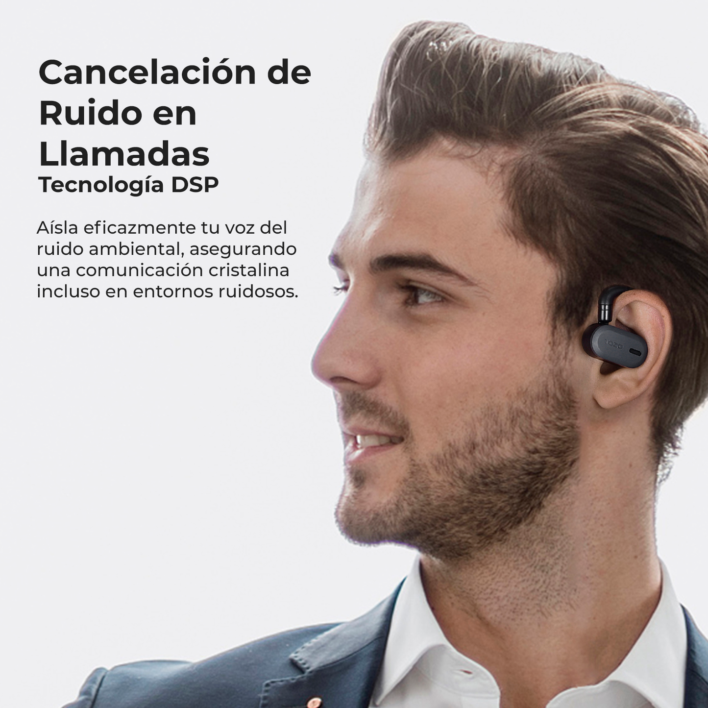 Audífonos True Wireless Open Buds Noise Cancellation Tozo