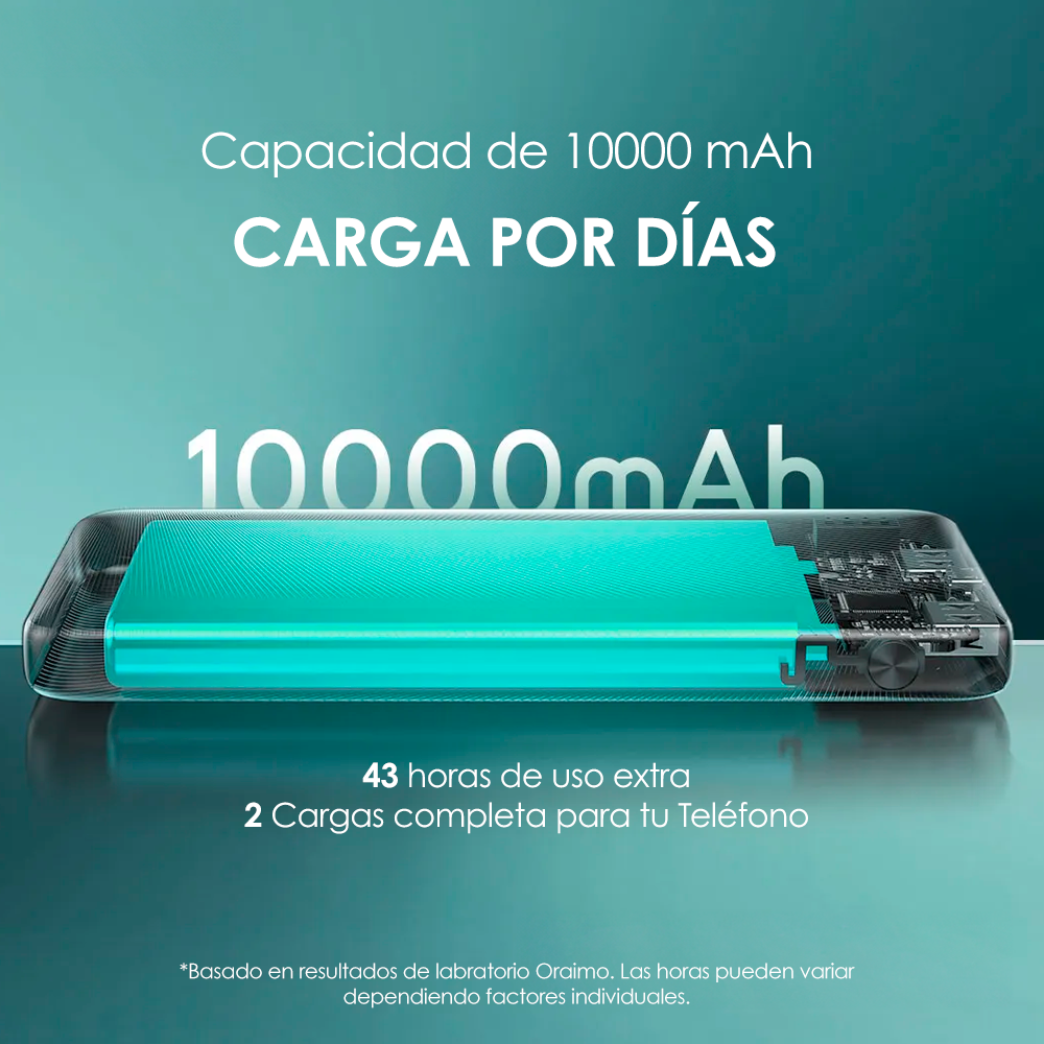 Power Bank OPB-1100D 1W Speed BlackBysea