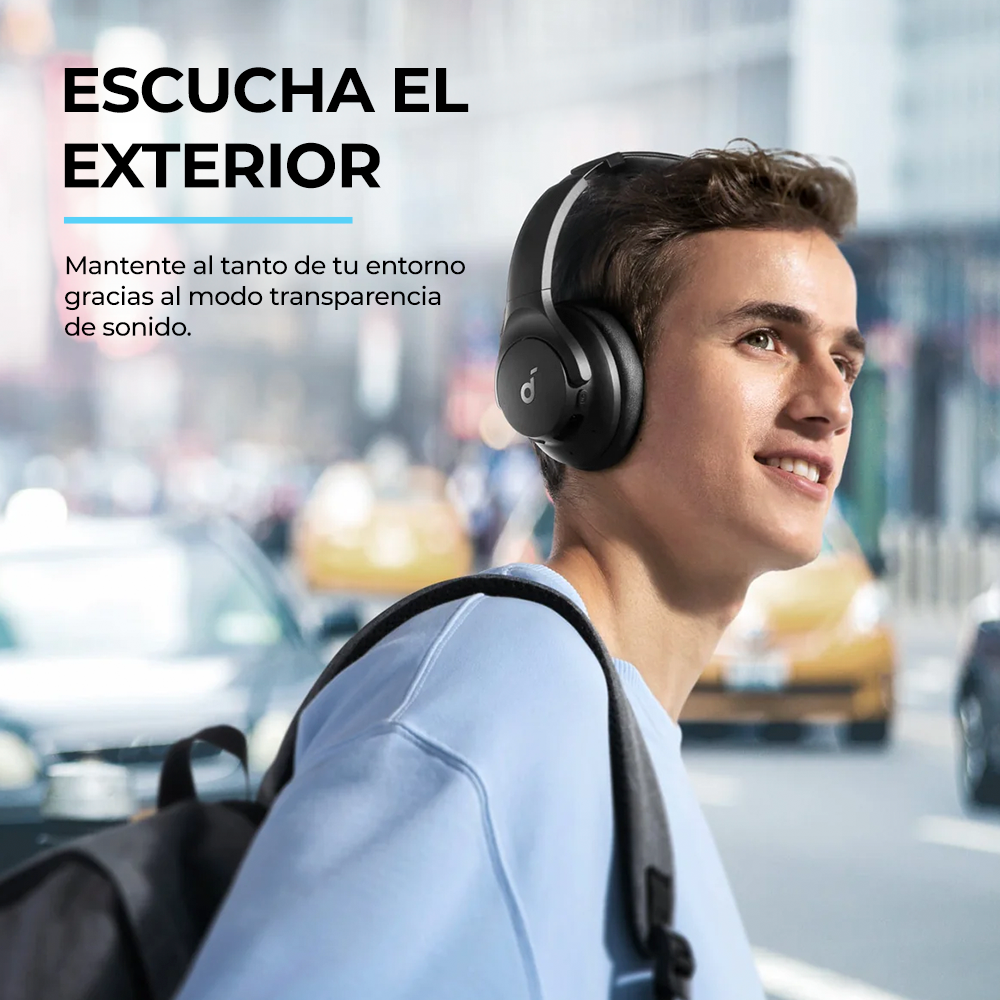 Audífonos Inalámbricos Q20i Negro Soundcore