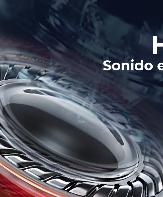 Calidad de sonido, bajos profundos