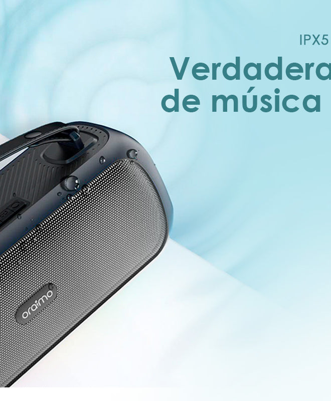 IPX5 Resistente al agua