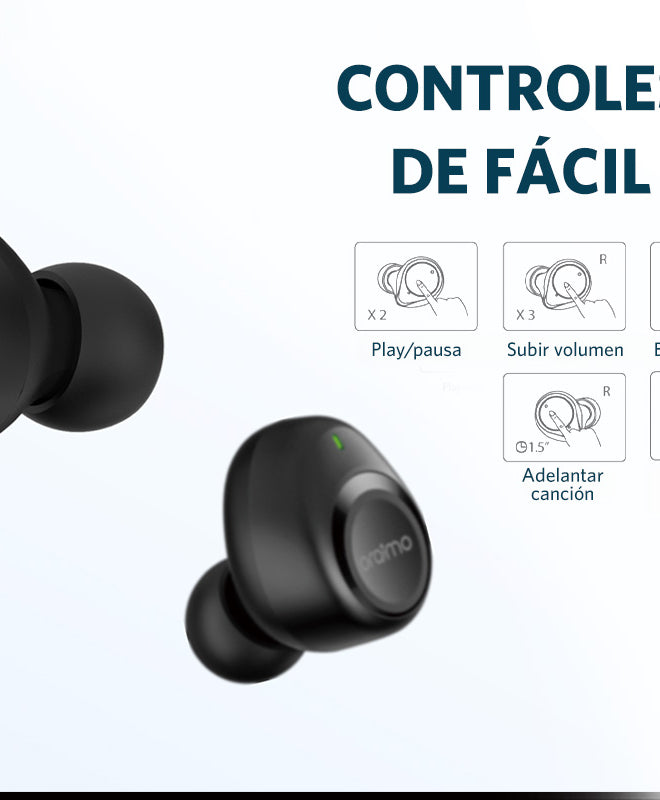 Controles fáciles de entender