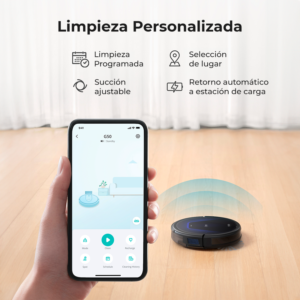 Aspiradora Robot Inteligente Robovac G50