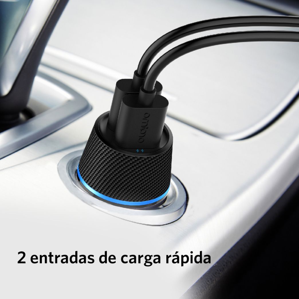 Cargador de Auto Highway Pro OCC-21Dultra Negro