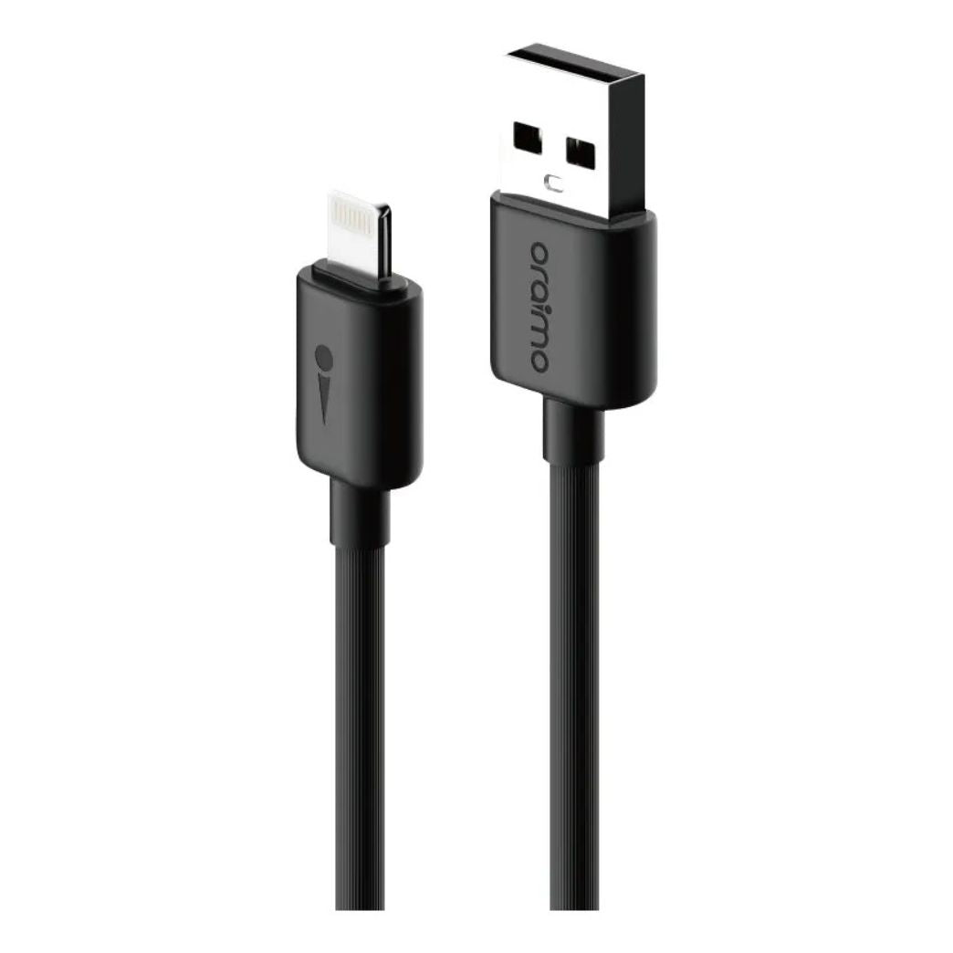 Cable Easyline Tipo Lightning 1m Negro Oraimo