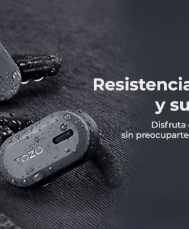 Resistencia al Agua y sudor IPX6