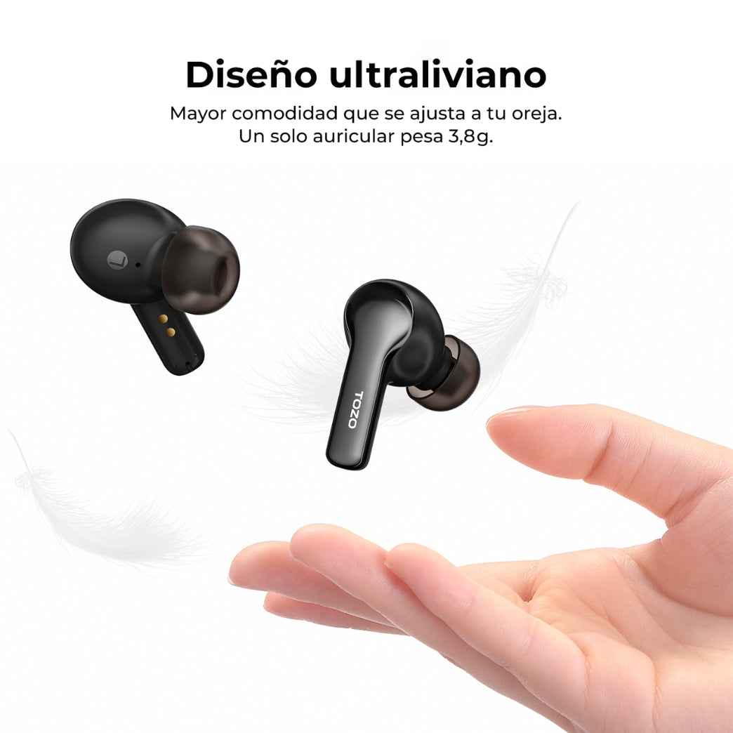 Audífonos Agile Pods True Wireless Negro Tozo
