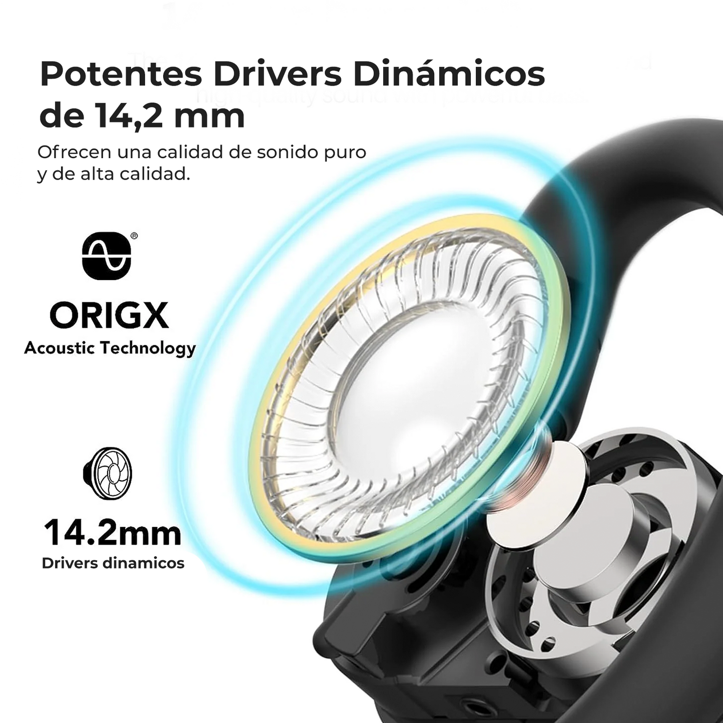 Audífonos True Wireless Open Buds Noise Cancellation Tozo