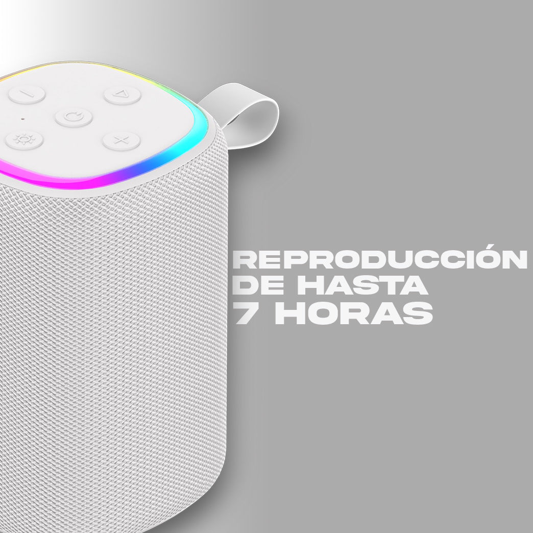 Audífonos Over Ear Bluetooth Con Parlante portátil Blanco Blackbird