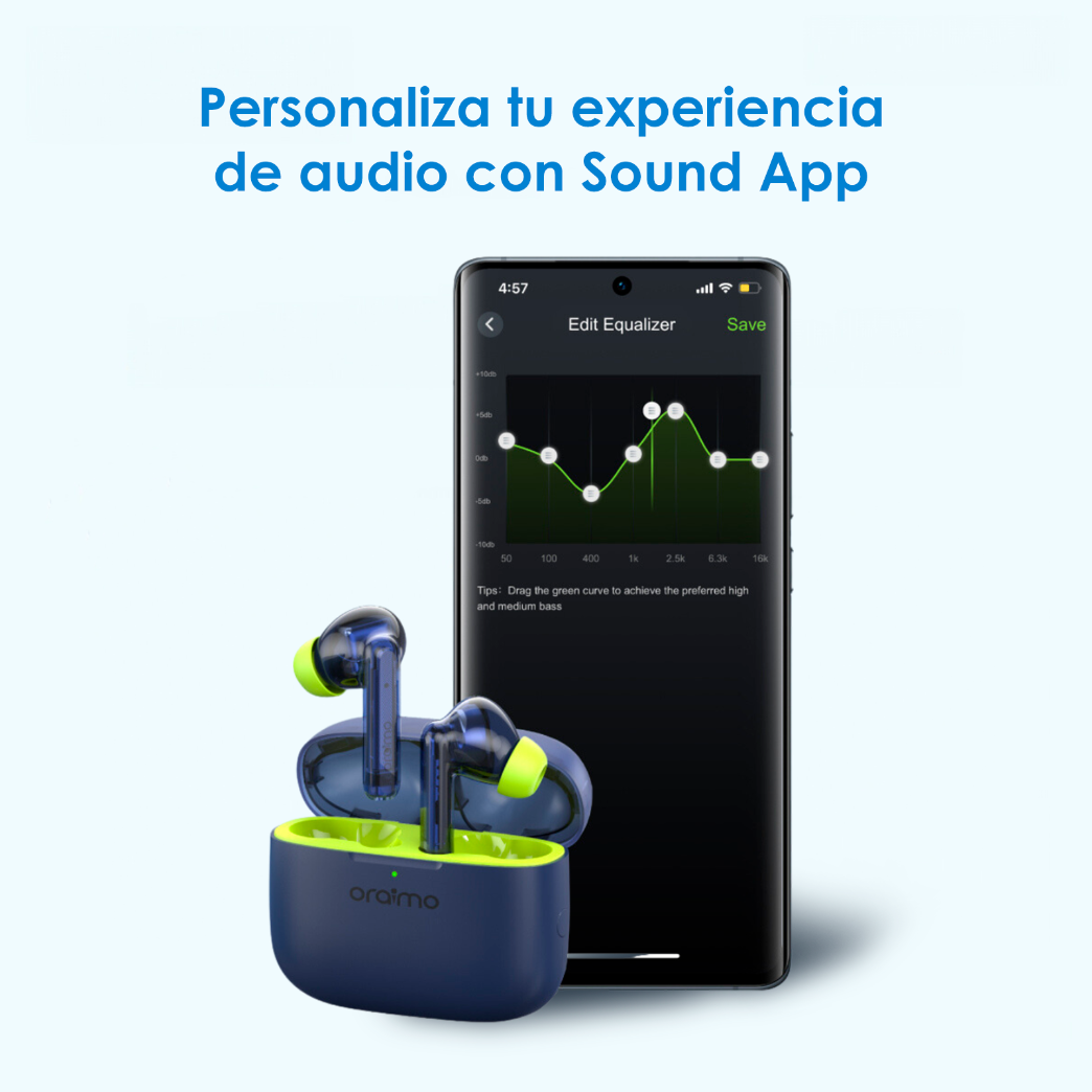 Audífono Bluetooth Oraimo FreePods Lite
