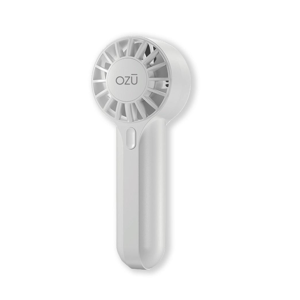 Mini Ventilador Ozu Recargable blanco