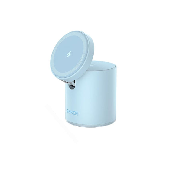 Cargador magnético inalámbrico MagGo 2 en 1 Azul