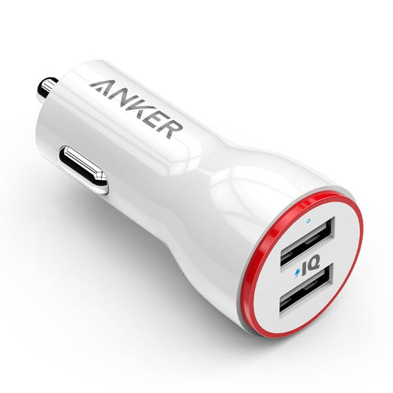Cargador de Auto PowerDrive 2 Blanco