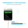Cable PowerLine USB-A a USB-C 3.0 0.9m Blanco