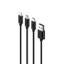Cable Duraline 2 De Triple Conexión Oraimo USB-C