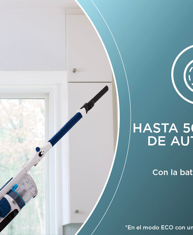 Hasta 50 minutos de autonomía sin cable