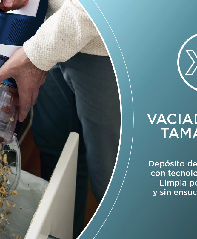 Más limpieza, menos vaciado