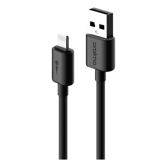 Cable Easyline Tipo Lightning 1m Negro Oraimo