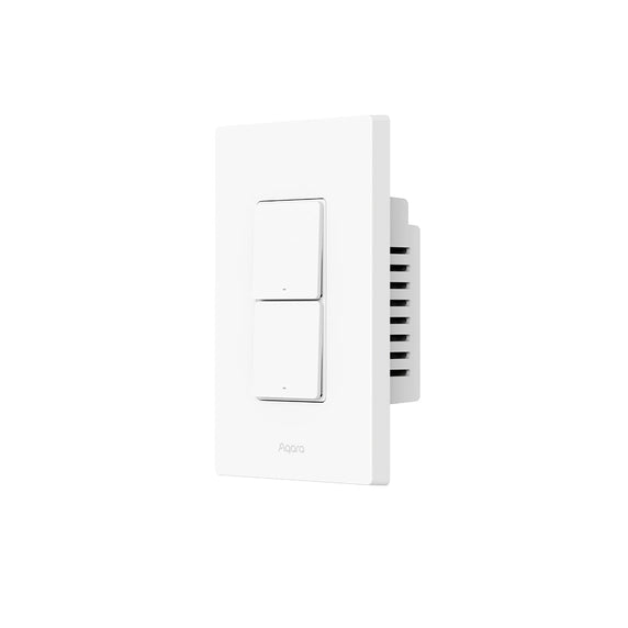 Interruptor de Luz H2 US 2 Botones y 2 Canales Aqara