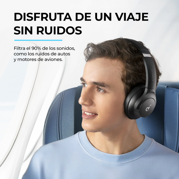 Audífonos Inalámbricos Q20i Negro Soundcore