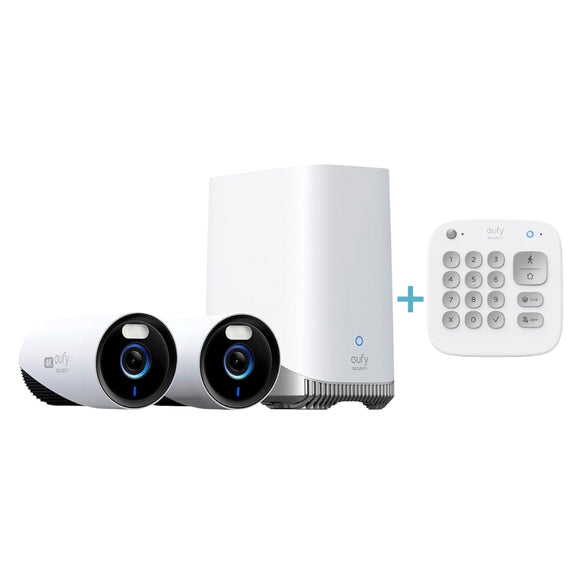 Kit de seguridad de 2 Eufy Cam E330 + Keypad Eufy